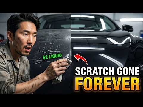 This $2 Liquid REMOVES Car Scratches Permanently. Body Shops Don’t Want You To Know