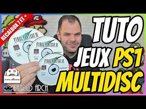 MULTI-DISC GAMES TUTORIAL ON PS1 (Recalbox, RetroArch...) + .m3u to avoid duplicates!!