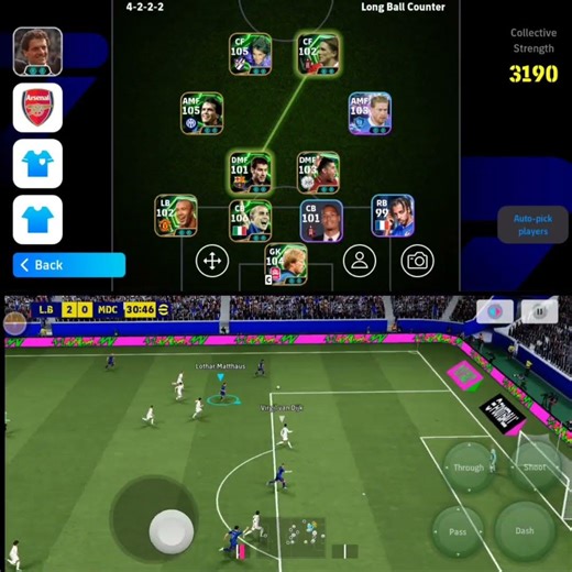 Destroy Long Ball Counter..!🎯⚽ #efootball #viral #trending #youtubeshorts