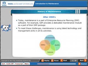 Introduction to Maintenance