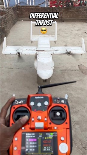 Homemade Rc Differetial Thrust 😎 #jets #sciencefacts #rcplane