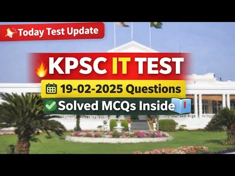 KPSc test today of IT#test