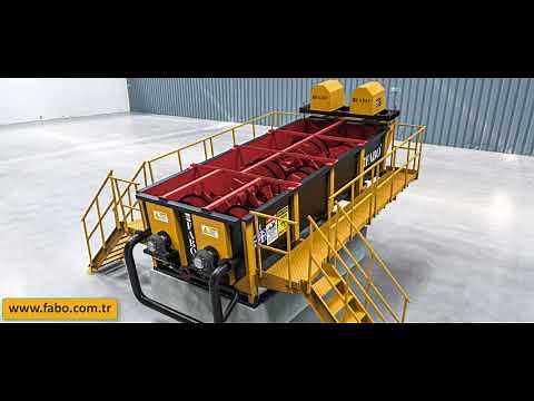 FABO | LOG WASHER - WASHING SYSTEM FOR GRAVEL, STONE & SAND | www.fabo.com.tr