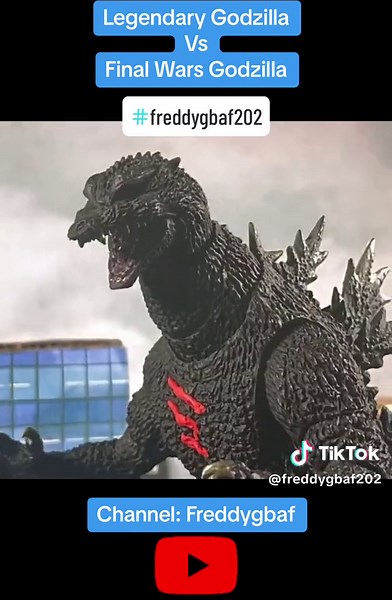Legendary Godzilla vs Final Wars Godzilla (stopmotion) #stopmotion #godzilla #freddygbaf202 #legendarygodzillavsfinalwarsgodzilla #monsterverse #animation #youtube #shmonsterarts #kaiju #actionfigures #fanmade #toho #godzillavsgodzilla #epicbattle #battle