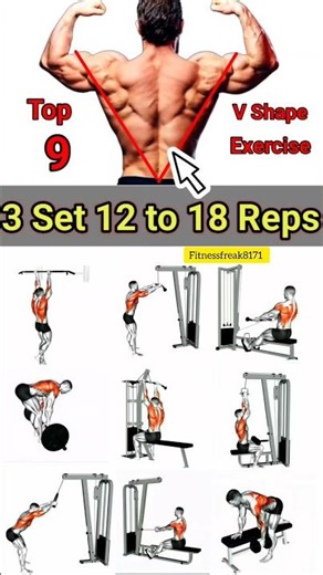 best workout for V shape | V shape exercises | #fitness #gymworkout #backworkout #stretch #lunges