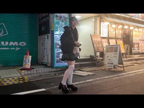Girls are lined up on the street - Akihabara [Night walk-4K] (April 24, 2026)