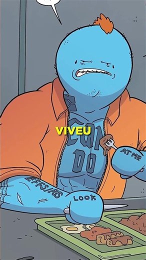 The Mr. Meeseeks who suffered for YEARS...#animation #rickandmorty #funfacts #series #shorts