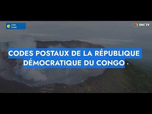 RD CONGO : CODES POSTAUX DE LA RD CONGO (CONGO-KINSHASA)