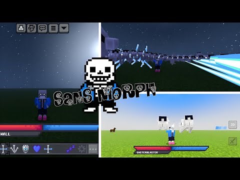 SANS MORPH Addon For Minecraft Pocket Edition 1.21 - 1.21.51+!!