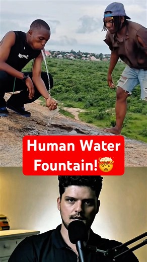 The Man Who Shoots Water Like a Hose