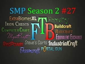 Feed The Beast Modpack - S2E27 - Redpower Turtle Mining Well Quarry