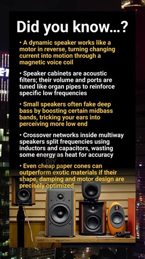 Speaker design truths that reveal how boxes turn electricity into sound