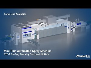 Mini UV Standard Spray Line with ETC-1