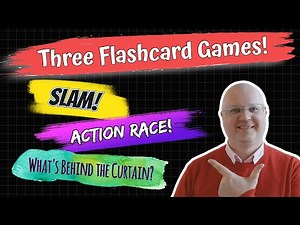 Three Flashcard Games for Young English Learners