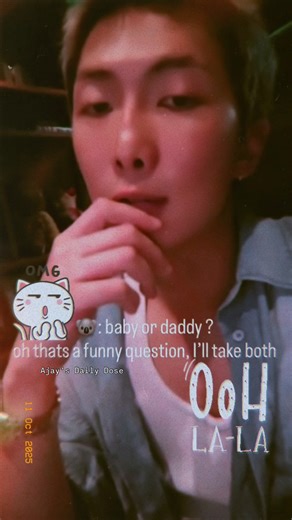 Is RM Baby or Daddy? 🤔 | BTS Namjoon Funny Moments 💜🙈? #bts #rm #shorts