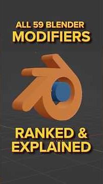 Blender 5.0 Part 1: Armature modifier #blender #animation #blendertutorial