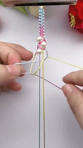 How to tie a youthful 7-color beaded bracelet #diy #bracelet #crafts #handmade | Craft Haven