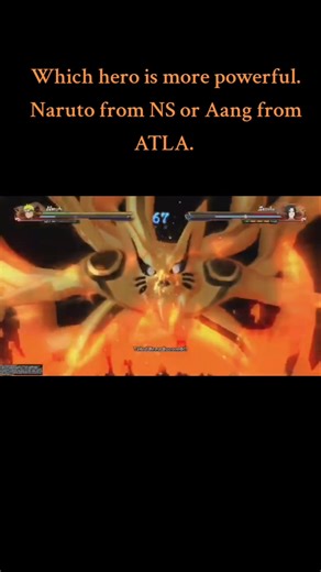 Which hero is more powerful. Naruto from NS or Aang from ATLA. #naruto #avatarthelastairbender