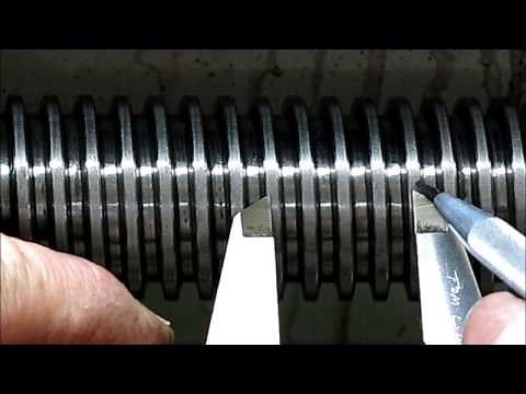 Lathe Lead Screw Measuring