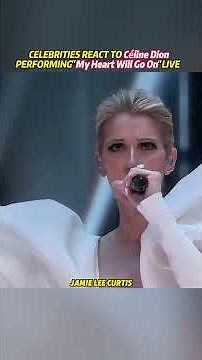 When Celine Dion hits those notes live… every celebrity in the room feels it. PURE magic. ✨🎤💙#Celine