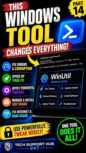 This Windows Tool Does EVERYTHING! 🤯💻 #Shorts #pctips