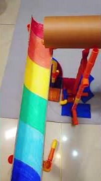 Yellow Pattern Marble Adventure! From Solo Run to a Long Marble Snake 🐍💛