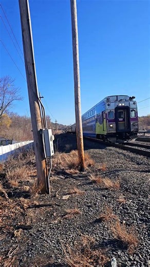 Mbta Cab Car #1806/3C 1034 At Crossroad in Haverhill Mass Going Towards Boston 4/9/26