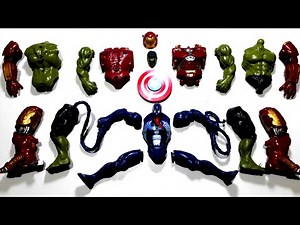 UNBOXING AVENGERS! Venom Carnage Vs Hulk Buster Vs Hulk Smash