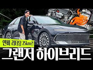 Who needs an EV? The new Grandeur Hybrid test drive: EV-like performance and incredible fuel econ...