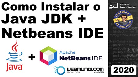 Como Instalar o Java JDK e NetBeans IDE : Windows
