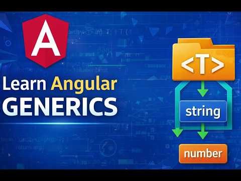 Learn Angular Generics Step by Step | TypeScript Generics in Angular (Hindi)
