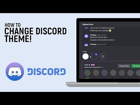 How to Change The Theme of Discord Software | How to Change Discord Theme [EASY]