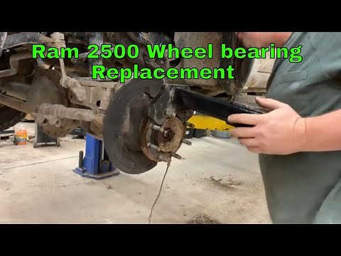 Ram 2500 Front Wheel Bearing Replacement