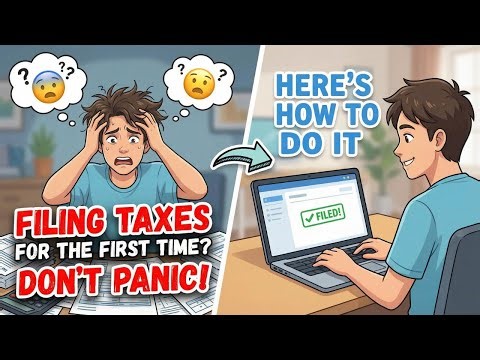 Filing Taxes for the First Time? DON’T Panic! Here’s How to Do It.