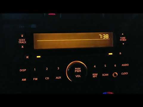 Nissan Altima clock change