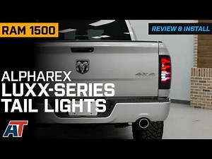 2009-2018 RAM 1500 AlphaRex LUXX-Series LED Tail Lights Review & Install