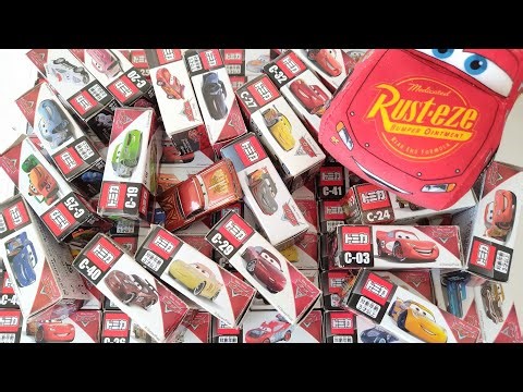Tapping ASMR | 7 Minutes Satisfying with Unboxing ASMR |Review Toys Tomica Cars Collection #トミカ