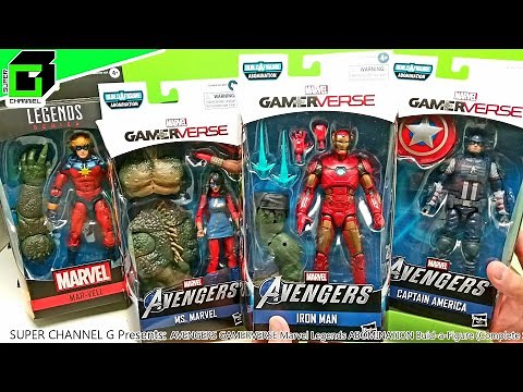 AVENGERS GAMERVERSE Marvel Legends ABOMINATION BAF (Complete Set) Unboxing and Review!