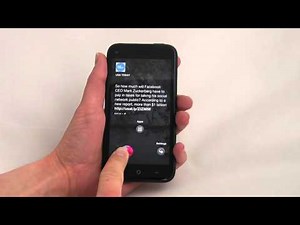 HTC First with Facebook Home Hands On Demo -- HotHardware