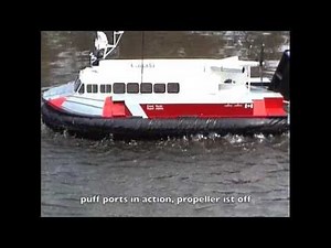 SRN6 Canadian Coast Guard Hovercraft RC model scale 1:15