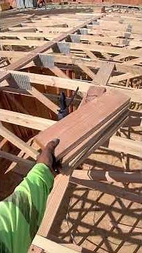 installing block straps💪🏗️ #utah #construction