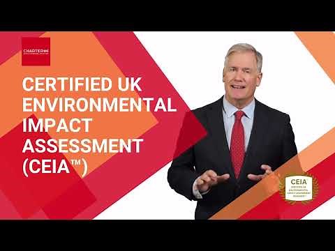 Certified UK Environmental Impact Assessment Manager (CEIA™)