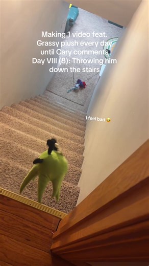 Day 8 Approaching the next Cary mention (Day 10) #bfdi #tpot #osc #bfb #objectshow also those are my cats’ toys at the bottom of the stairs 😭