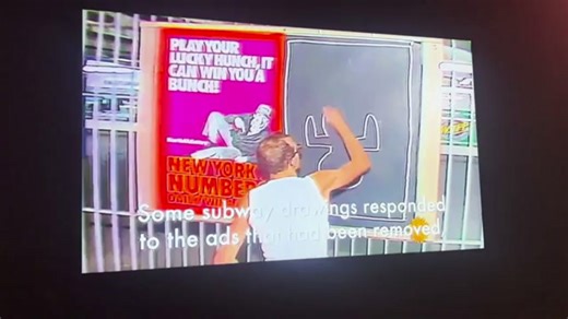 Keith Haring remembered in subway sketches exhibition