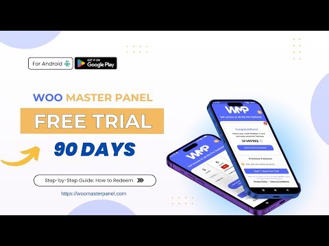 Woo Master Panel - How to Get 90 Days Premium FREE on Android!