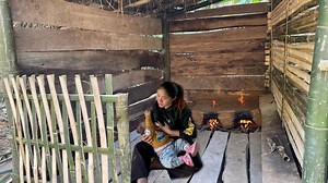 92K views · 1K reactions | Busy Journey 19 year old single mother completes her first bamboo house 90 day building new life | PongoMonkey | Facebook