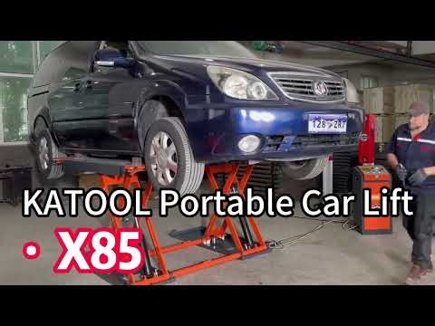 KATOOL Portable Car Lift Mid Rise Scissors Lift X85 Machine(2026)