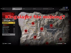 Ghost recon wildlands missing kingslayer file