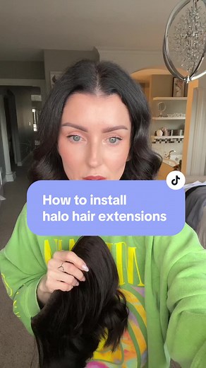 Most requested video! How to install the Halo hair extensions. Its so easy. Let me know if you want me to go live and show you in real time. I hope this helps ❤️ #halohairextensionstutorial #hairloss #hairthinning #thinninghair #hairextensions #halohair #hairtok #clipinhairextensions