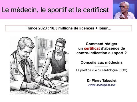 The doctor, the athlete, and the medical certificate. P. Taboulet